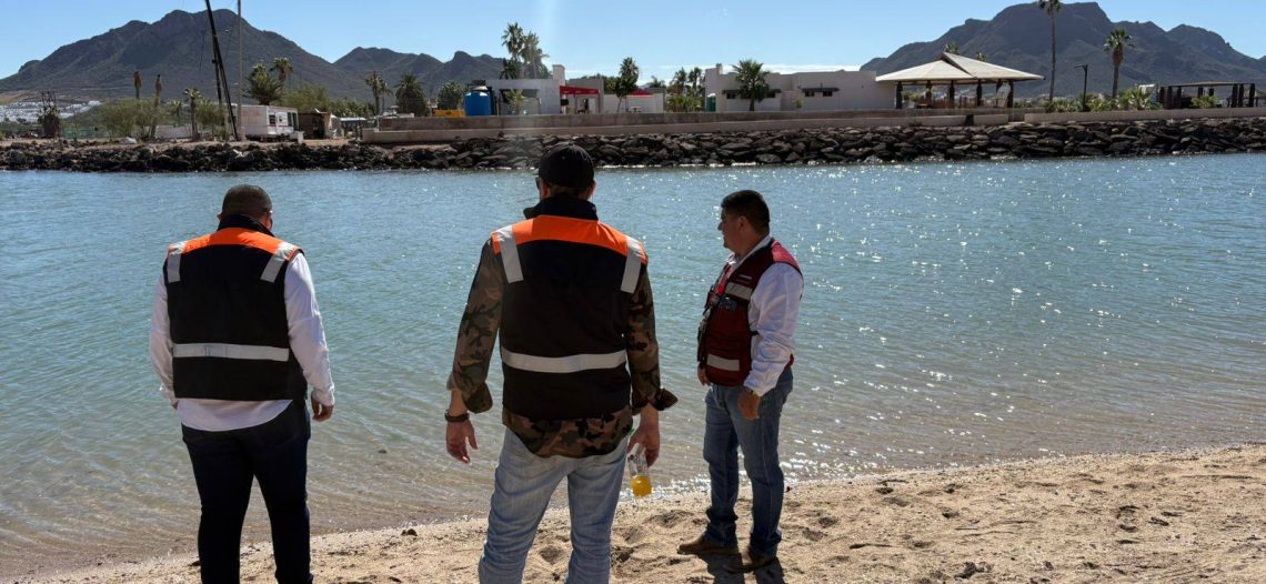 Reportan apta como balneario recreativo la playa El Veneno