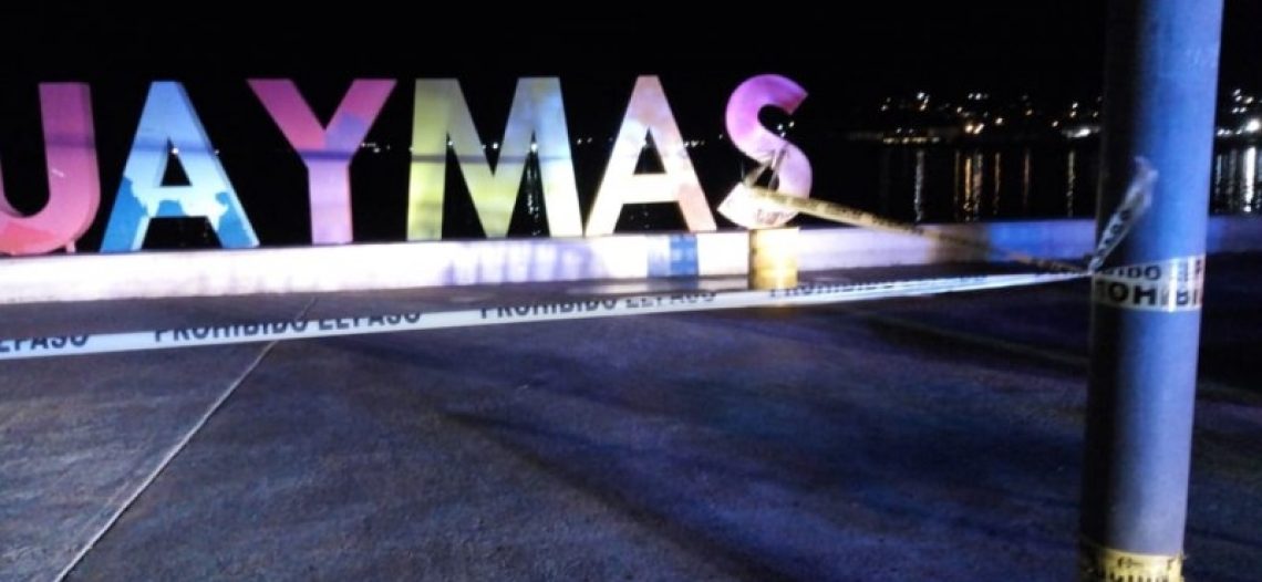 Adolescentes dañan el Malecón Turístico en Guaymas y son detenidos
