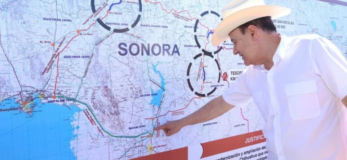 Avanza carretera Guaymas-Chihuahua con apoyo federal