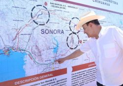 Avanza carretera Guaymas-Chihuahua con apoyo federal