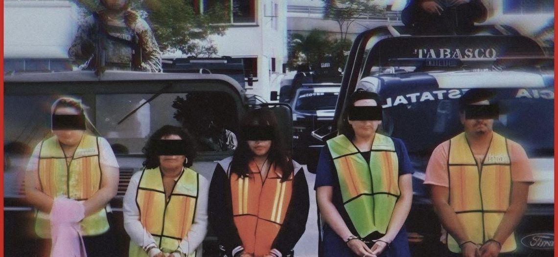 Caen “Las Viudas Negras”, banda delictiva de Tabasco