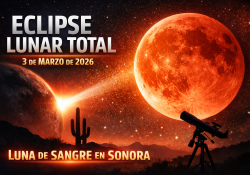 Visible en Sonora eclipse lunar el próximo 3 de marzo