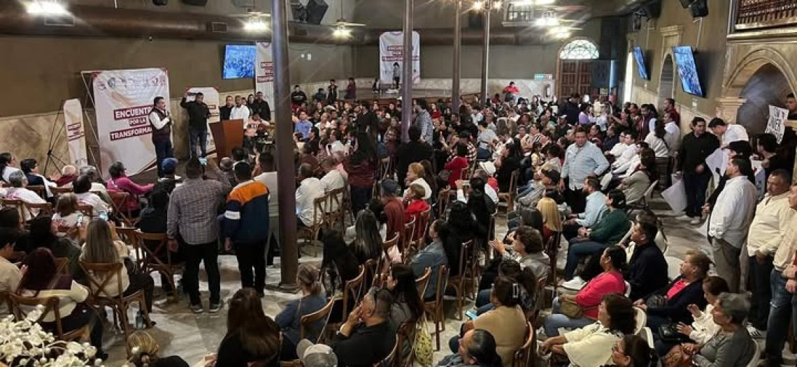 Encuentro por la Transformación en Guaymas reúne a líderes de Morena rumbo a 2027