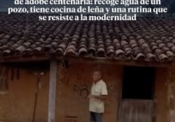 Hombre de 80 años vive en casa de adobe centenaria sin agua ni modernidad
