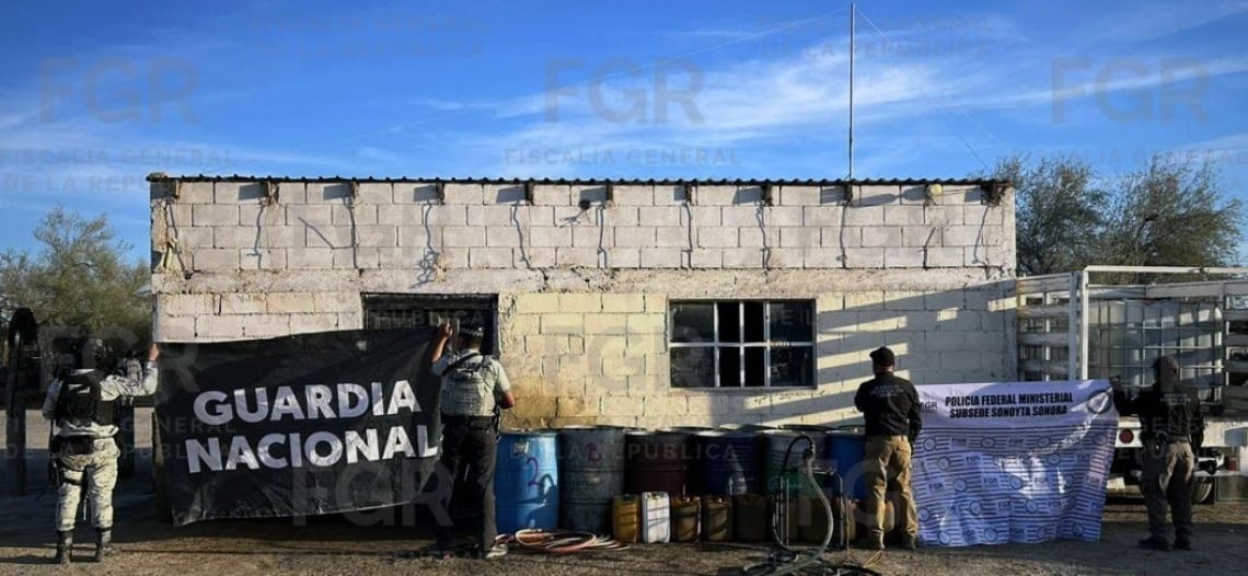 Aseguran más de 2 mil litros de hidrocarburos en Sonoyta