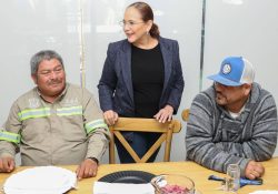 Reconoce presidenta municipal labor del personal de recolección de residuos