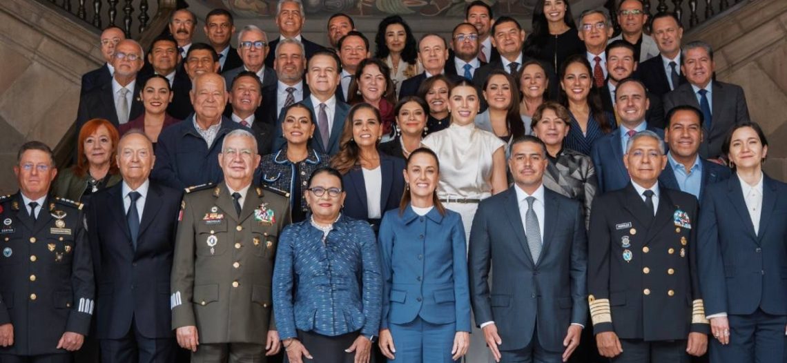 Cierran filas Gobernadores con Claudia Sheinbaum tras violencia desatada