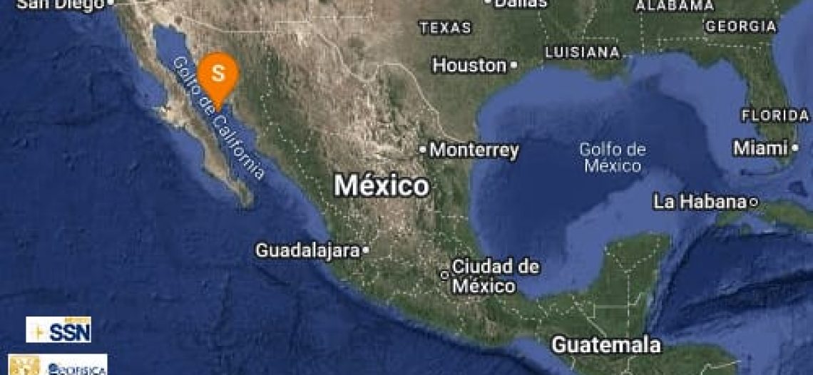 Temblor de 4.2 sacude Guaymas sin daños