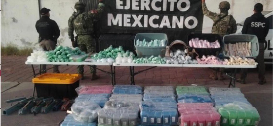 Golpe millonario al crimen en Sonora; decomisan más de 50 kilos de droga