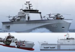 Construyen en Guaymas buque multipropósito de la Secretaría de Marina