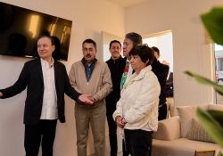 Gobernador Alfonso Durazo entrega primeras casas del Bienestar en Sonora