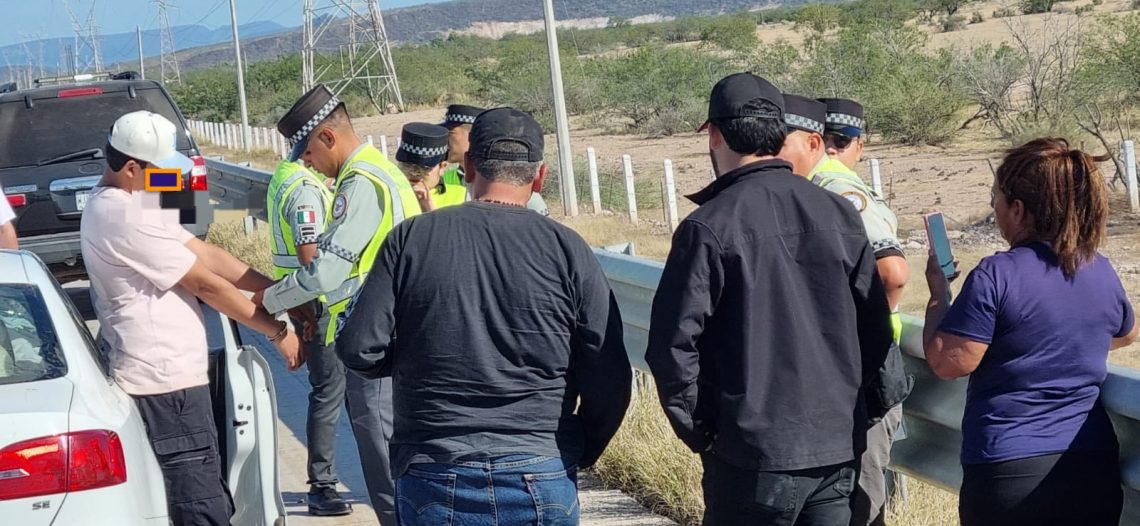 Detienen a conductor presuntamente ebrio tras choque y volcadura al sur de Empalme
