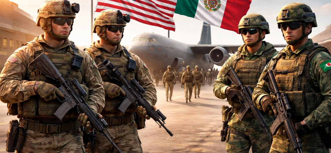 Autorizan ingreso de más militares de EE. UU. a México