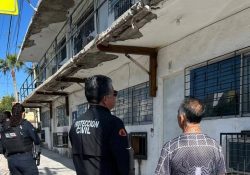 Clausura Protección Civil céntrico edificio guaymense