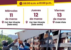 Mantiene el Ayuntamiento de Guaymas Jornada de descacharre en las colonias