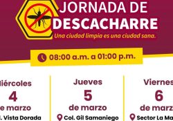 Promueven nueva jornada de descacharre en Guaymas