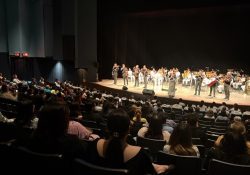 Majestuosa presentación musical de la Orquesta de Marina