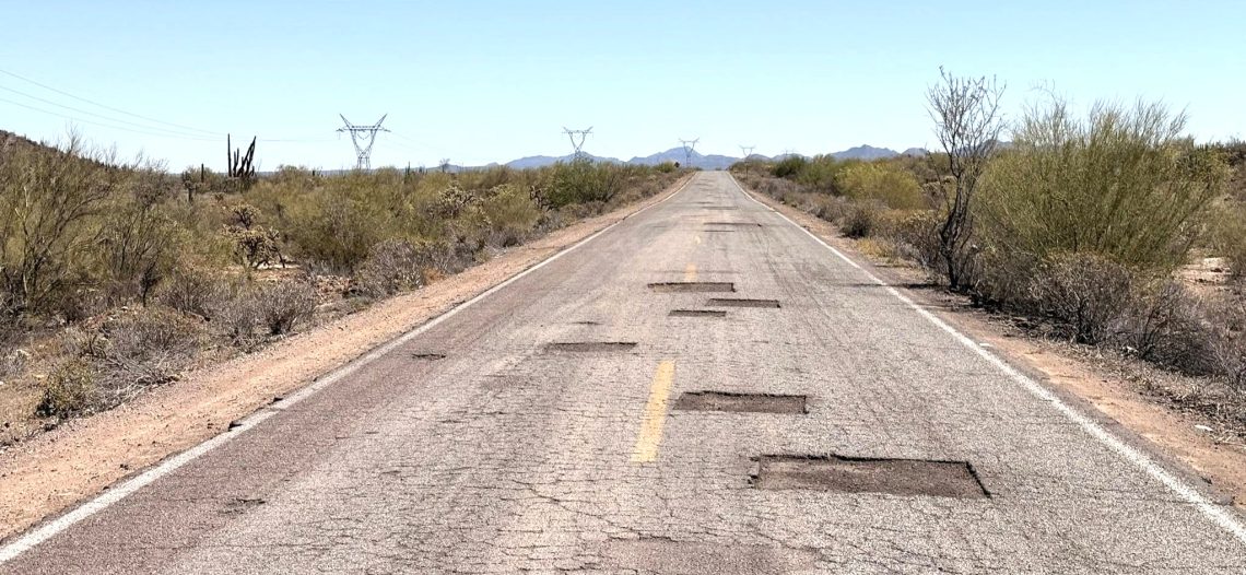 Piden atender carretera estatal Número 36 hacia Puerto Libertad.