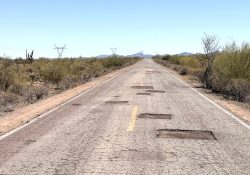 Piden atender carretera estatal Número 36 hacia Puerto Libertad.