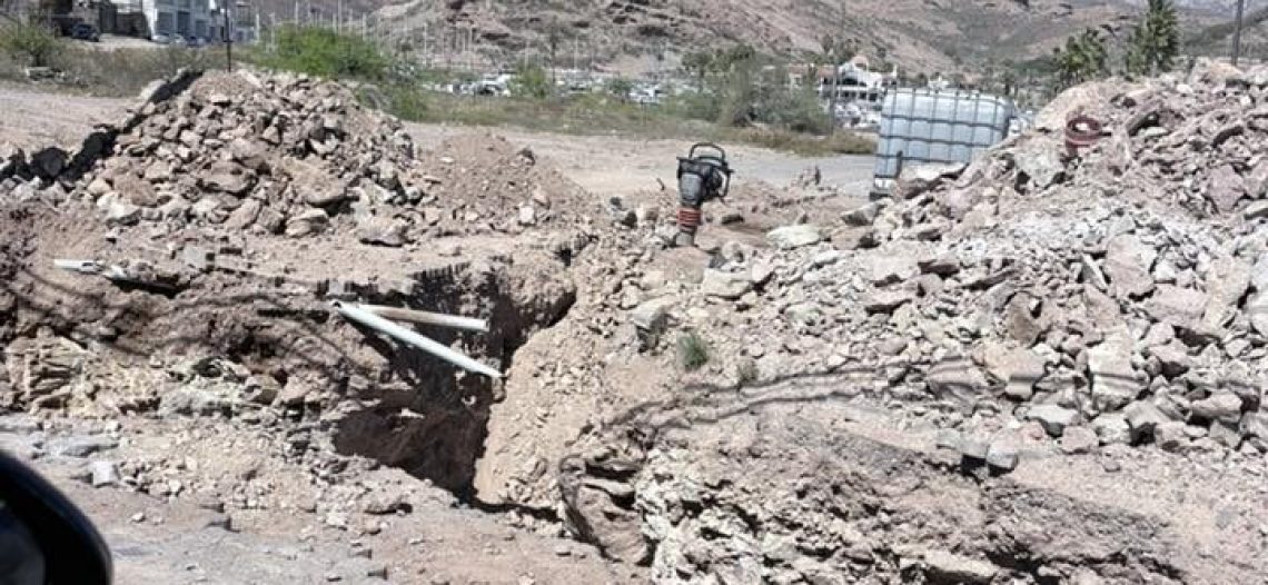 Denuncian bloqueo y mala ejecución de obra en carretera de San Carlos