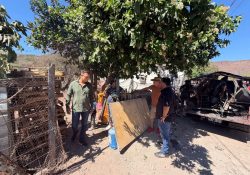 Apoya DIF a familia afectada por incendio en la colonia Fátima