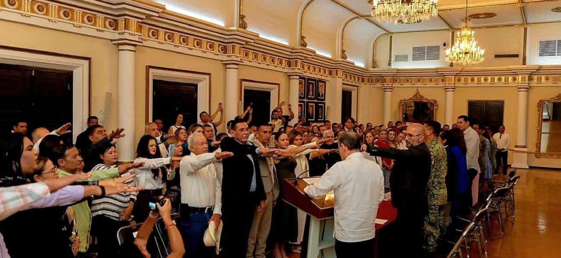 Alcalde empalmense toma protesta en Consejos de Paz