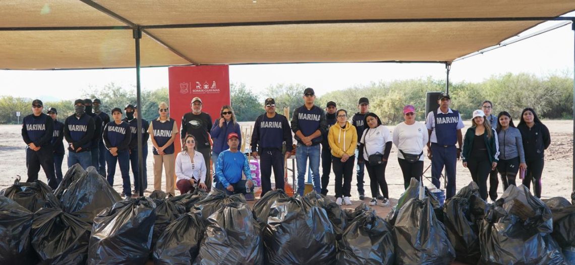 Realizan jornada de limpieza “talacha playera” en San Carlos