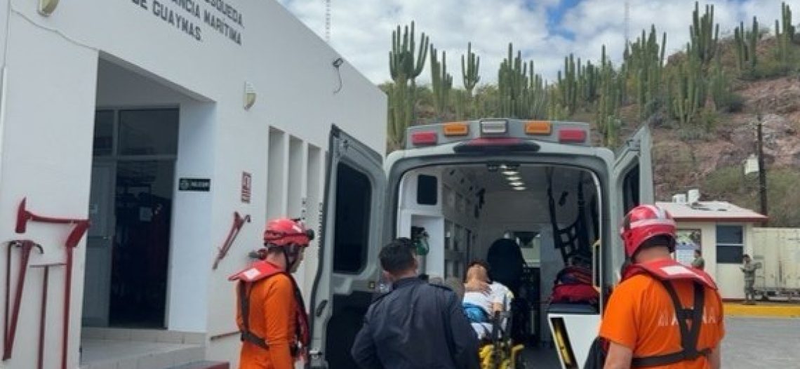Rescata Marina a pescador enfermo en alta mar