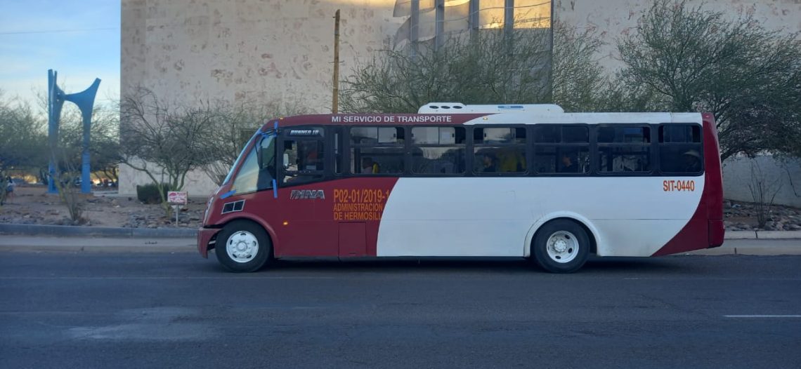 En Hermosillo adelantan encendido de aire acondicionado en el transporte urbano