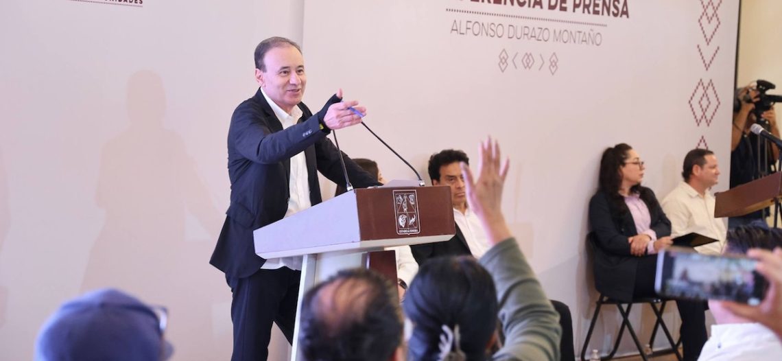 Gobernador Durazo moderniza red carretera con inversión de 10 mmdp