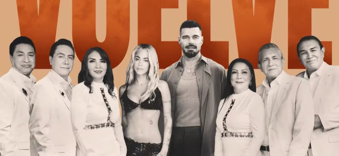 Ricky Martin relanza su éxito “Vuelve” junto a Tini y Los Ángeles Azules