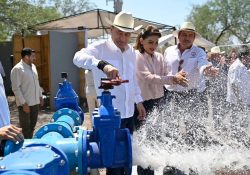 Gobernador Durazo impulsa proyectos hídricos en alianza con NADBank