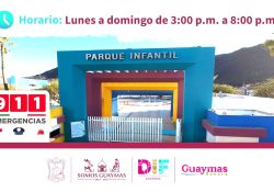 Invitan a disfrutar del Parque Infantil estos días de asueto
