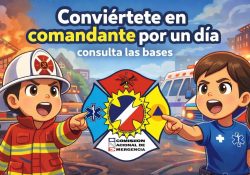 Harán comandante del servicio de emergencia a un niño en Empalme