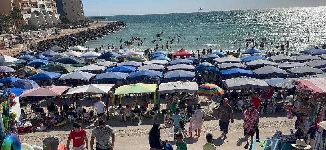 Sumó alrededor de 70 mil personas Puerto Peñasco en Semana Santa