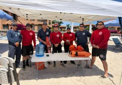Despliegan Bomberos operativo en playas de Guaymas