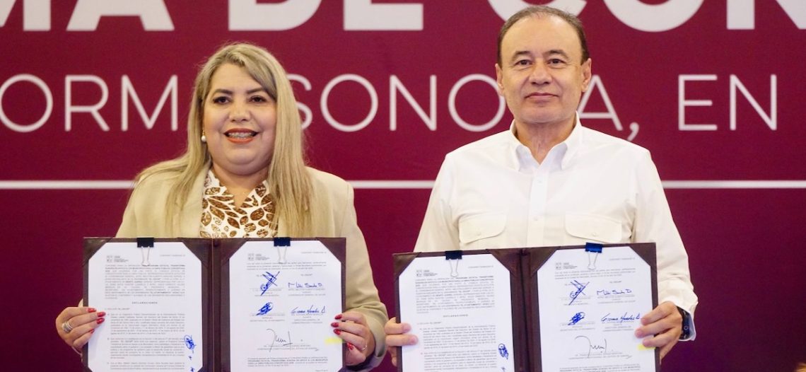 Gobierno de Sonora impulsa infraestructura pública en municipios con rezago