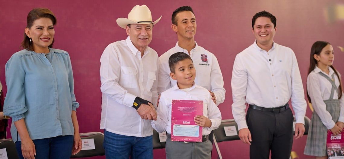 Disminuye en Sonora 13% la deserción escolar con programa de becas