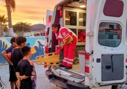 Realiza Cruz Roja Guaymas Expo Comunitaria en colonia Centinela