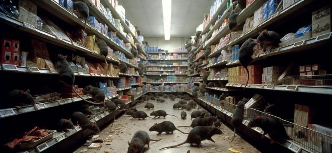 Supermercado de París cierra por invasión masiva de ratas