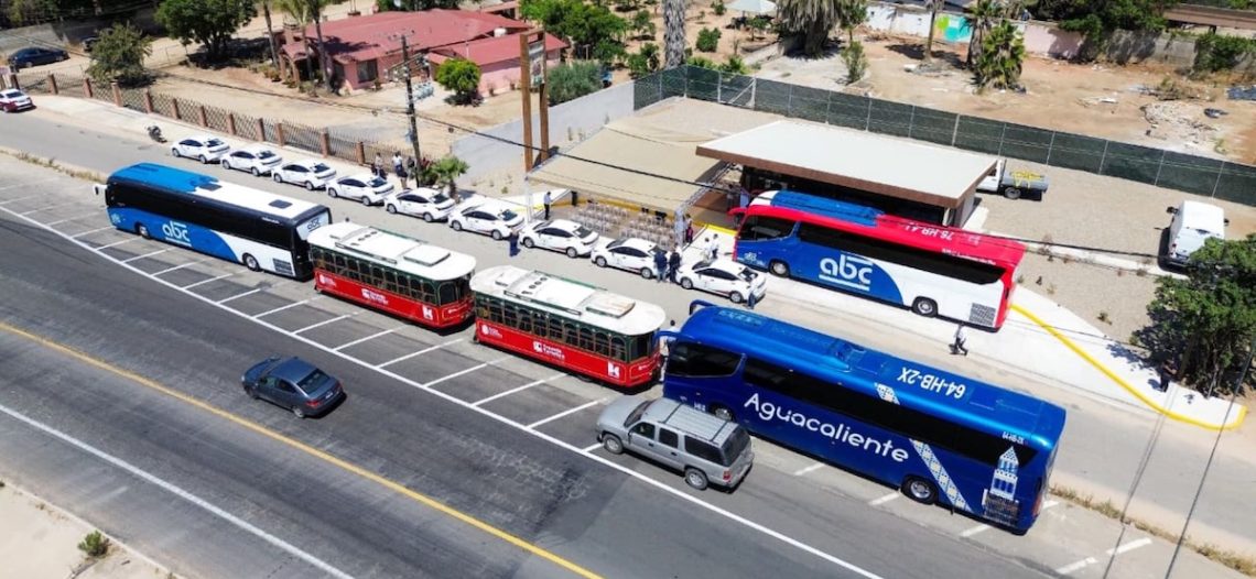 Inauguran terminal de autobuses en Valle de Guadalupe para fortalecer turismo