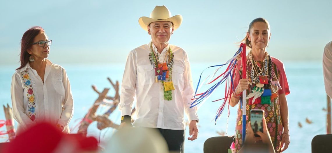 Gobernador Durazo y Presidenta Sheinbaum cumplen al Pueblo Seri