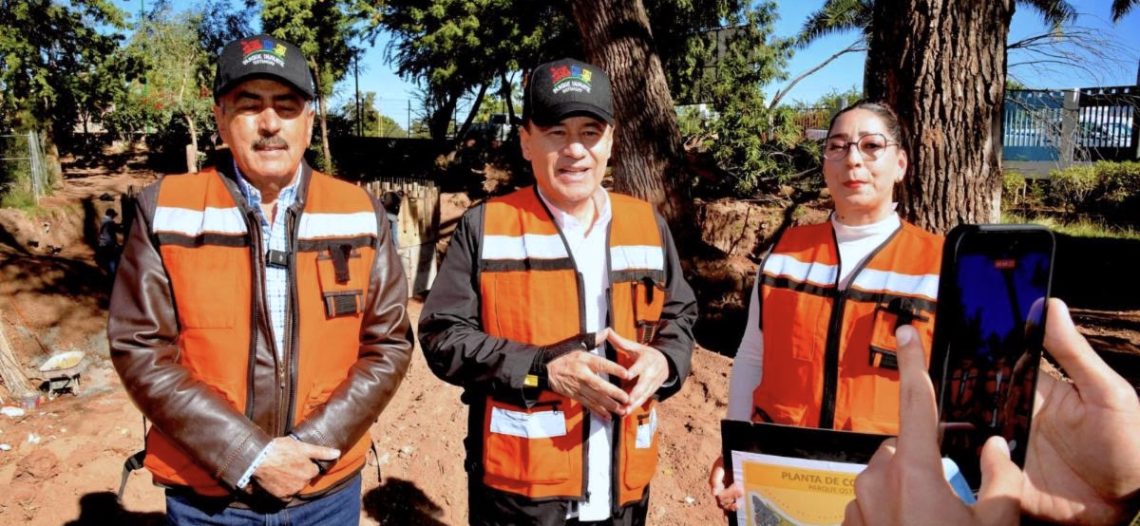 Gobernador Durazo impulsa obras clave de infraestructura y medio ambiente