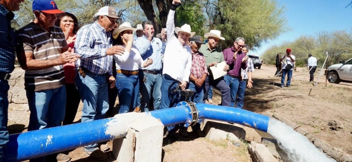 Gobernador Durazo fortalece con inversión histórica en infraestructura hídrica