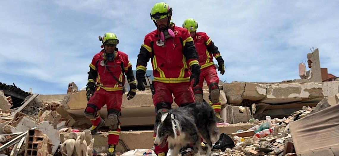 Elementos de Cruz Roja Mexicana inician labores de rescate en Venezuela