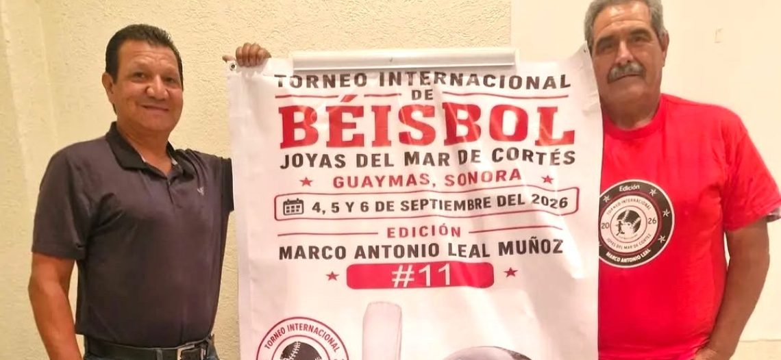 Viene Torneo Internacional de beisbol en Guaymas
