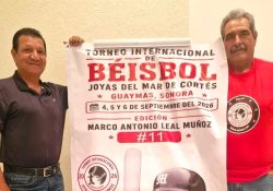Viene Torneo Internacional de beisbol en Guaymas