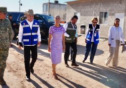 Supervisan Alfonso Durazo y Claudia Sheinbaum nuevo Hospital en SLRC
