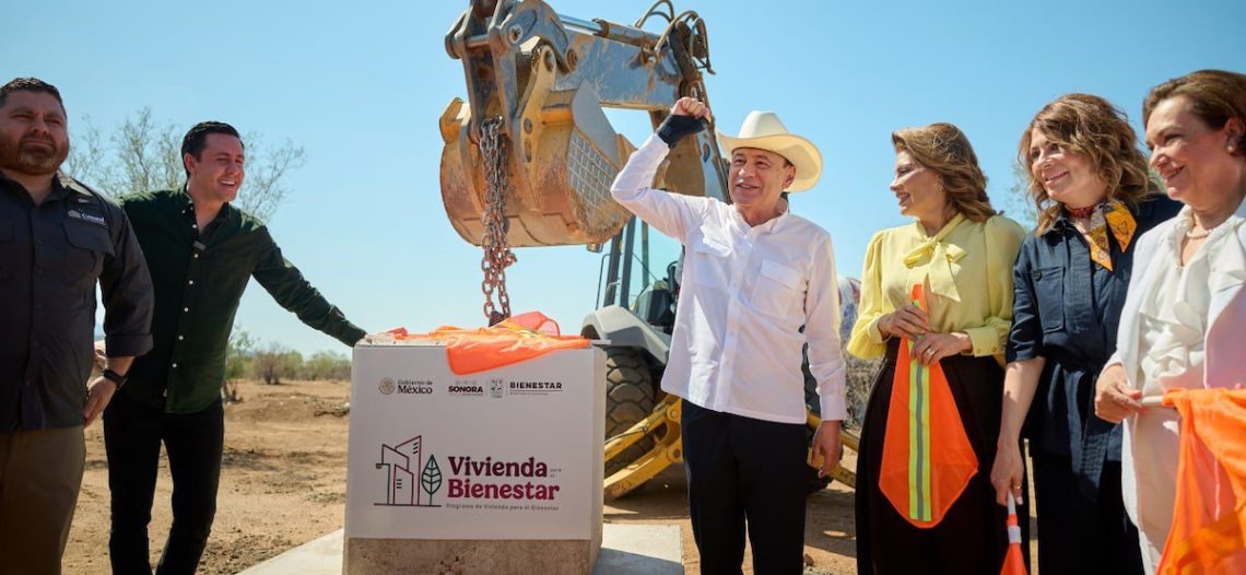 Arranca Gobernador Durazo construcción de 2 mil 400 casas en Hermosillo
