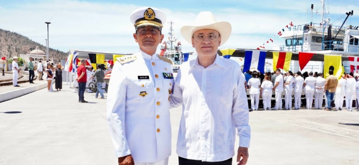 Gobernador Durazo conmemora el 84 aniversario del Día de la Marina Nacional
